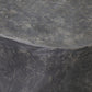 Bomba End Table Set - Textured Black Concrete