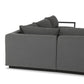 Branford Outdoor Metal 3-Piece Sectional - Arashi Graphite