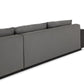 Branford Outdoor Metal 3-Piece Sectional - Arashi Graphite