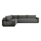 Branford Outdoor Metal 3-Piece Sectional - Arashi Graphite