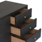 Fiona Media Console - Black Raffia