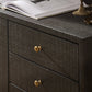 Fiona Media Console - Black Raffia