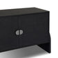 Cressida Media Console - Black Linen