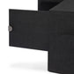 Cressida Media Console - Black Linen