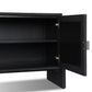 Cressida Media Console - Black Linen