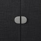 Cressida Media Console - Black Linen