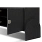 Cressida Media Console - Black Linen