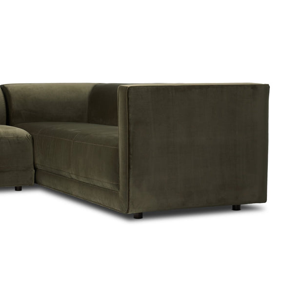Phillip 2-Piece Sectional - Surrey Olive