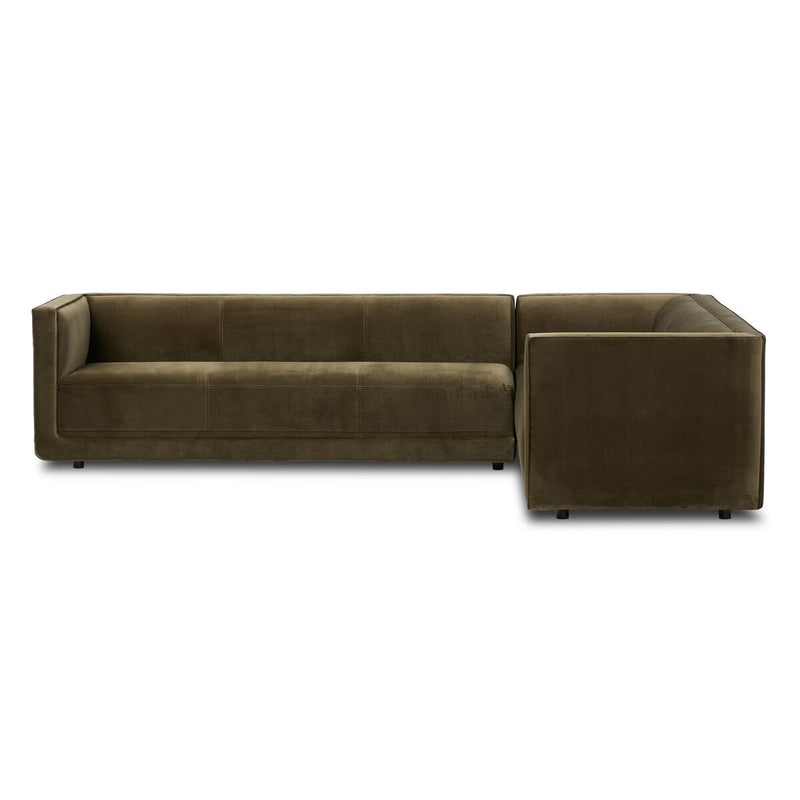 Phillip 2-Piece Sectional - Surrey Olive