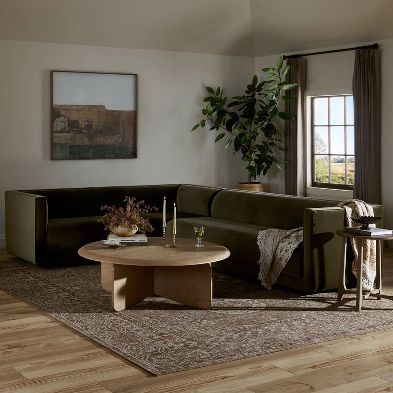 Phillip 2-Piece Sectional - Surrey Olive