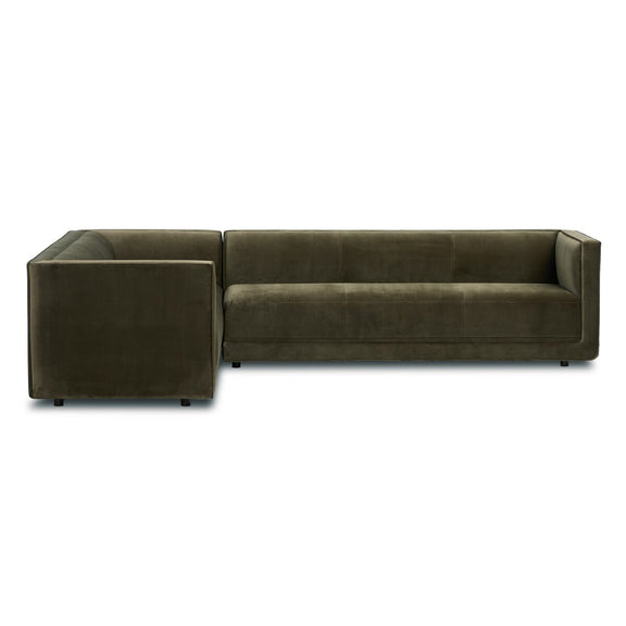 Phillip 2-Piece Sectional - Surrey Olive