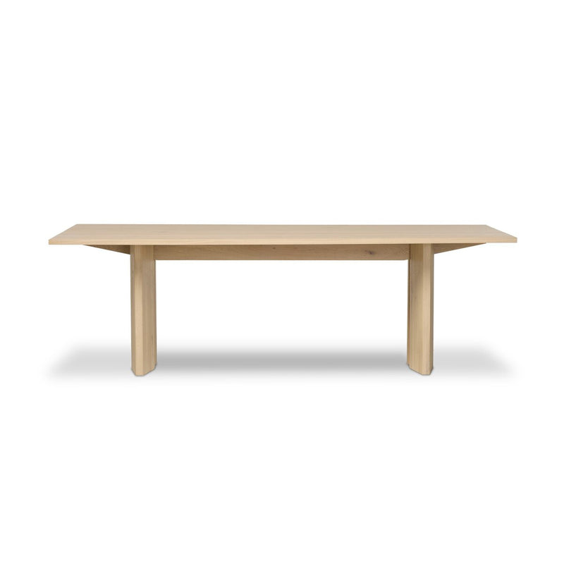 Emerald Dining Table - Bleached Oak
