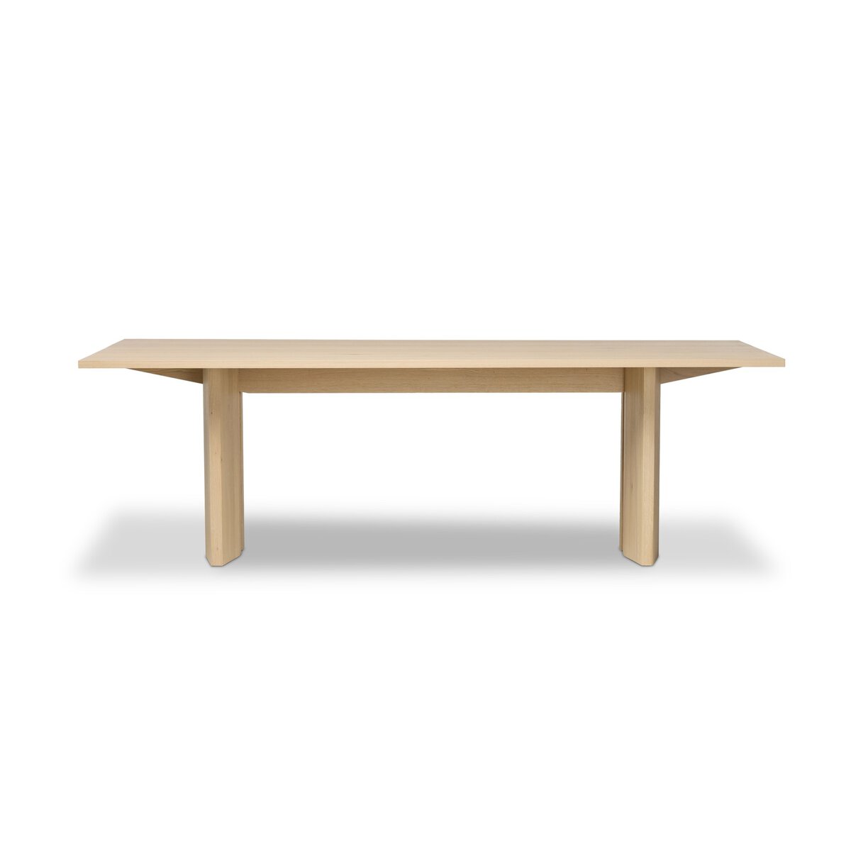 Emerald Dining Table - Bleached Oak