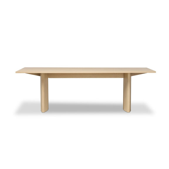 Emerald Dining Table - Bleached Oak