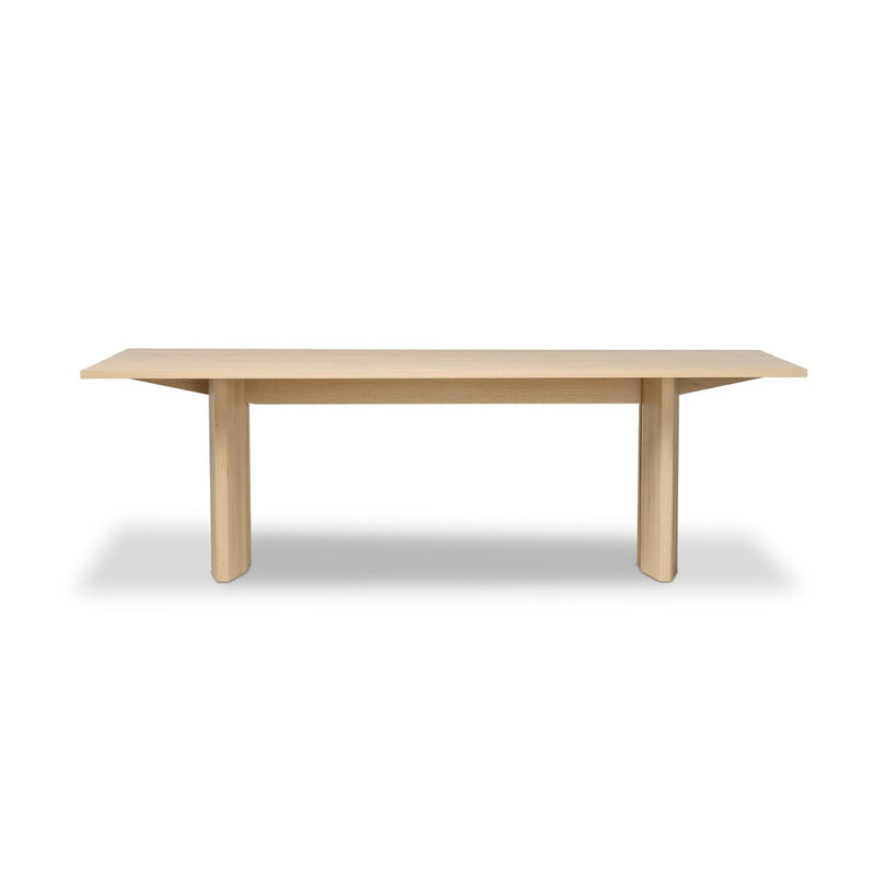 Emerald Dining Table - Bleached Oak