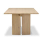 Emerald Dining Table - Bleached Oak
