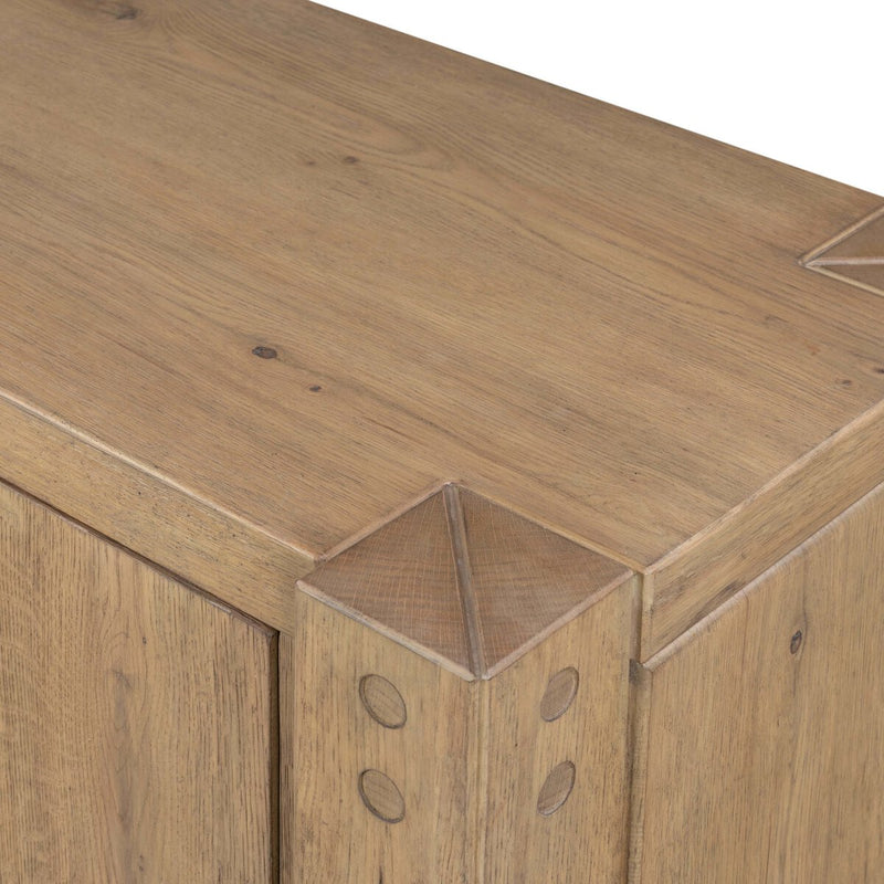 Emmer Sideboard - Aged Smoked Oak Veneer