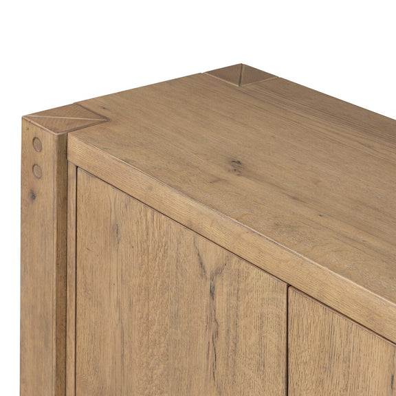 Emmer Sideboard - Aged Smoked Oak Veneer