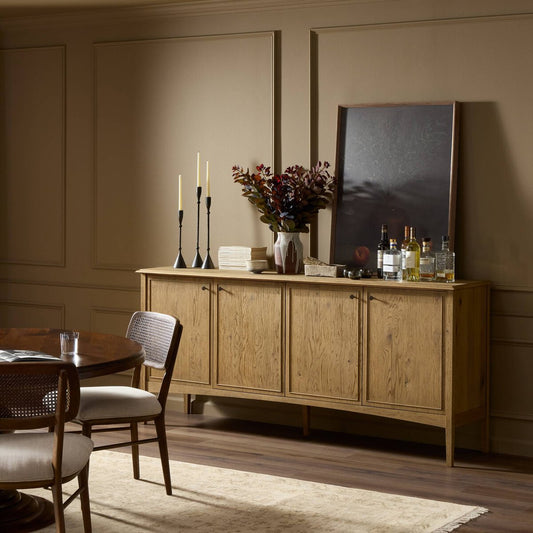 Maggie Sideboard - Aged Smoked Oak Resawn