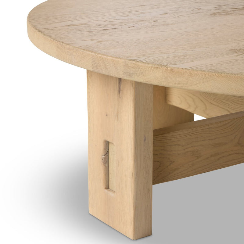 Willa Coffee Table - Bleached Oak