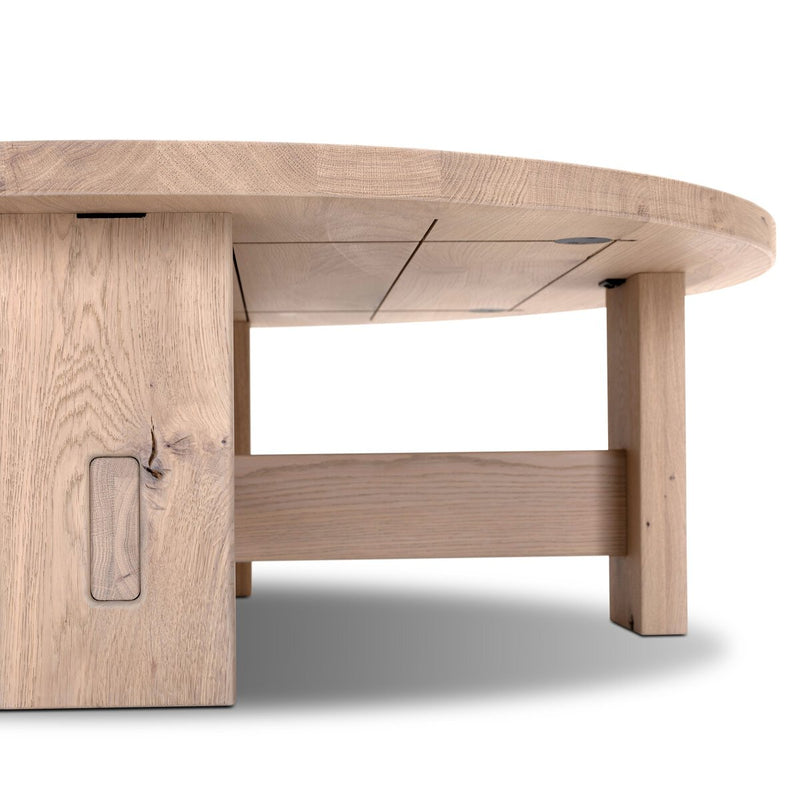 Willa Coffee Table - Bleached Oak