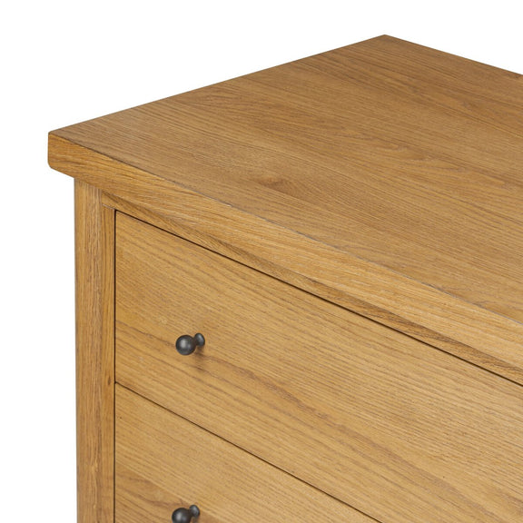 Roark Tall Dresser - Amber Oak