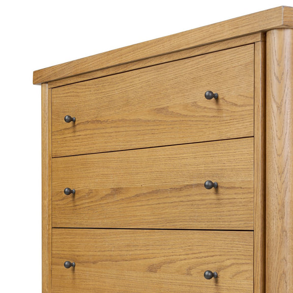 Roark Tall Dresser - Amber Oak