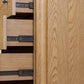 Roark Tall Dresser - Amber Oak