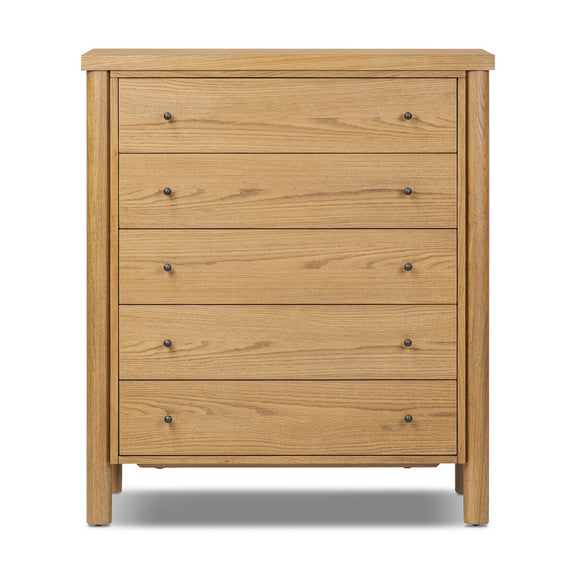 Roark Tall Dresser - Amber Oak