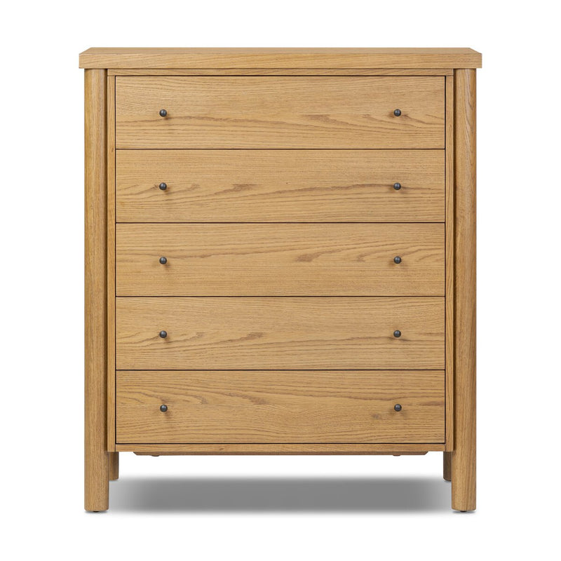 Roark Tall Dresser - Amber Oak