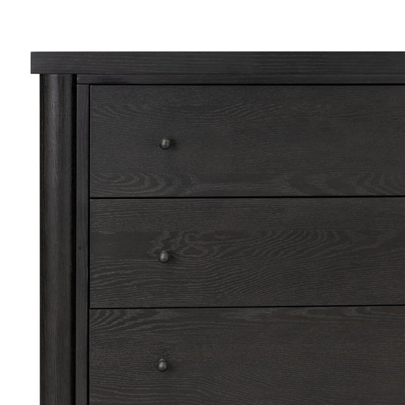 Roark Tall Dresser - Ebony Oak