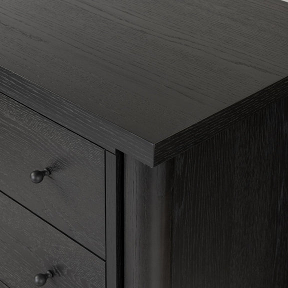 Roark Tall Dresser - Ebony Oak