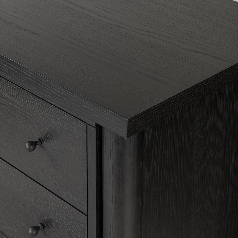 Roark Tall Dresser - Ebony Oak