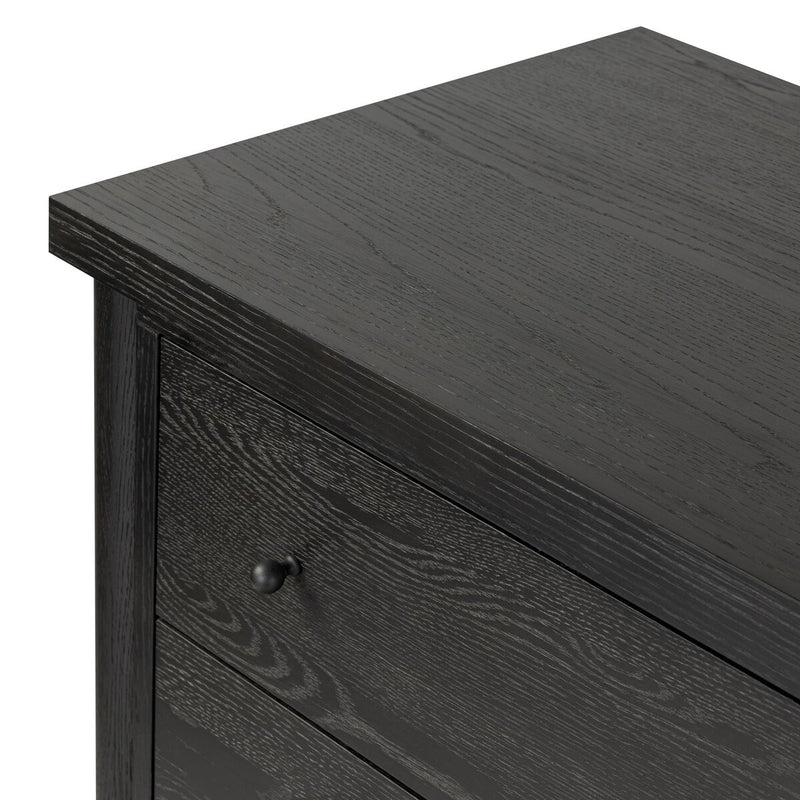 Roark Tall Dresser - Ebony Oak
