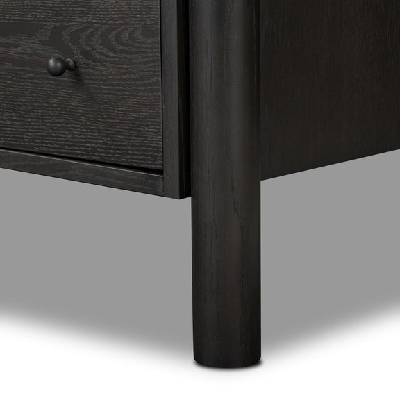 Roark Tall Dresser - Ebony Oak