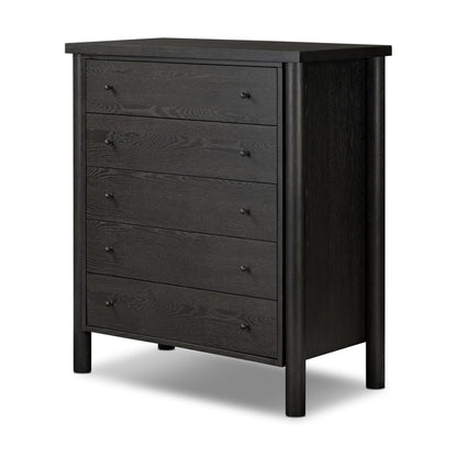 Roark Tall Dresser - Ebony Oak