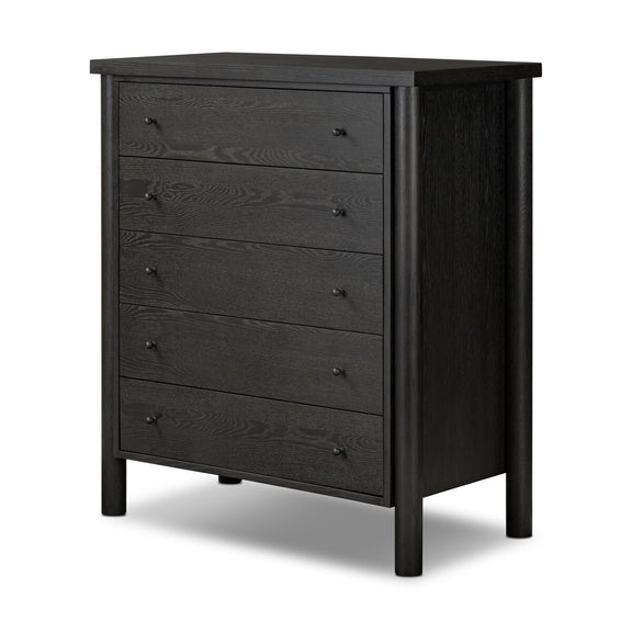 Roark Tall Dresser - Ebony Oak