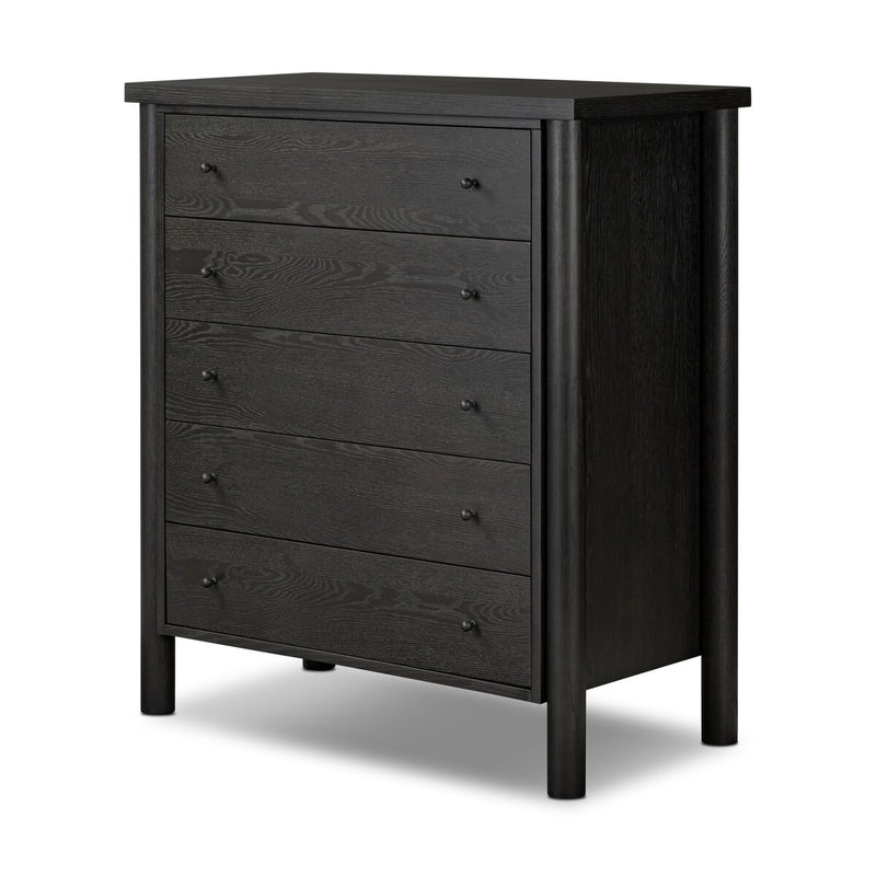 Roark Tall Dresser - Ebony Oak