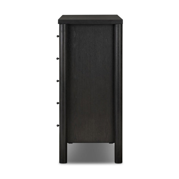 Roark Tall Dresser - Ebony Oak