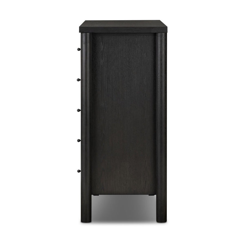 Roark Tall Dresser - Ebony Oak