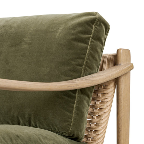 Barwin Chair - Surrey Olive
