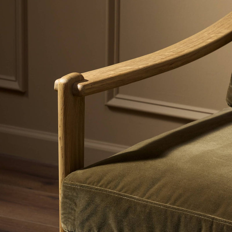 Barwin Chair - Surrey Olive