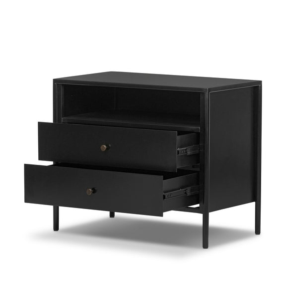 Soto Large Nightstand - Black