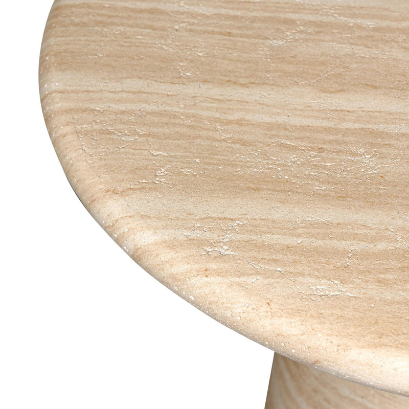 Janice End Table - Sand Striae
