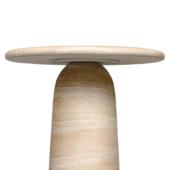 Janice End Table - Sand Striae