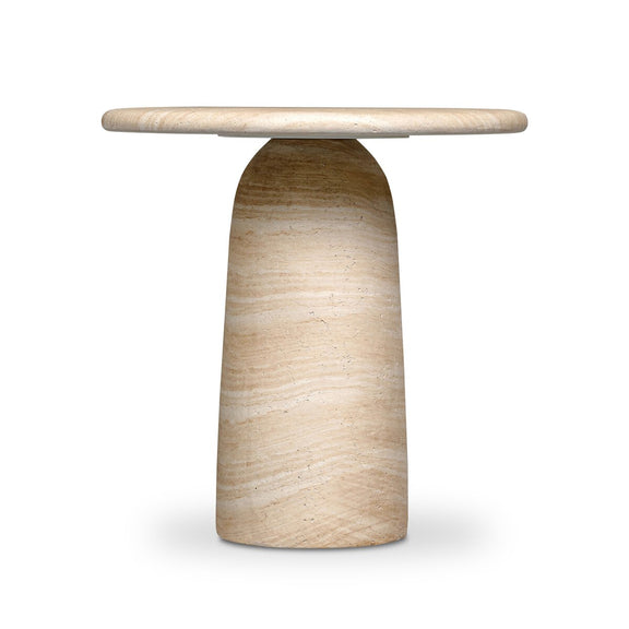 Janice End Table - Sand Striae