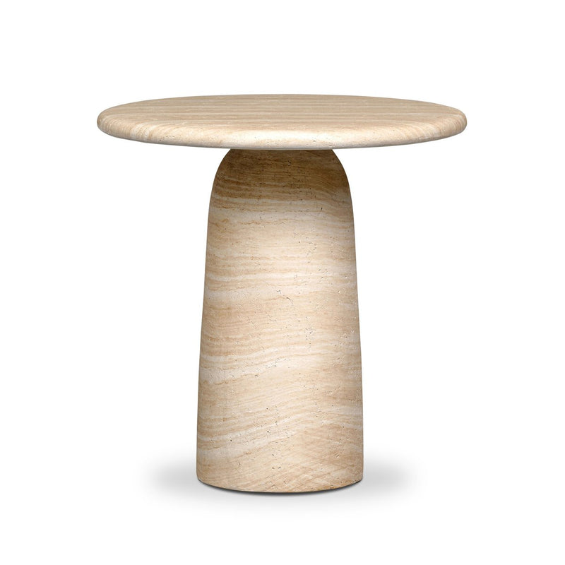 Janice End Table - Sand Striae