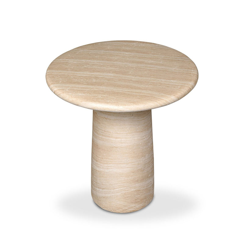 Janice End Table - Sand Striae