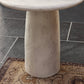 Janice End Table - Textured Lunar Concrete