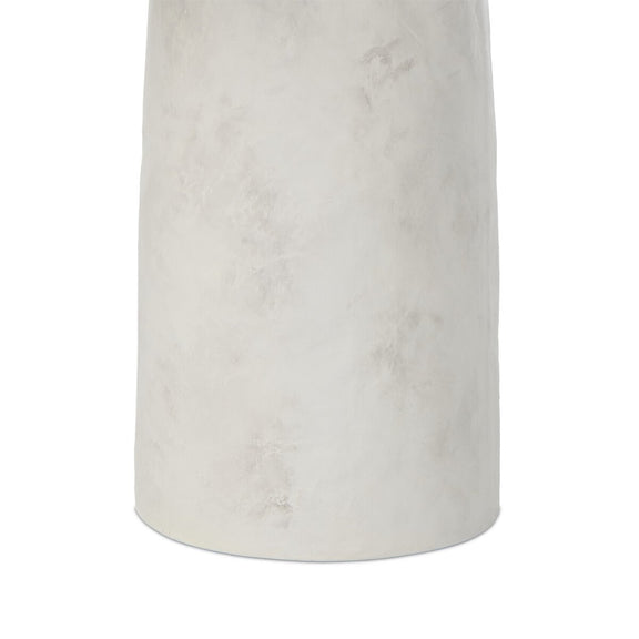 Janice End Table - Textured Lunar Concrete
